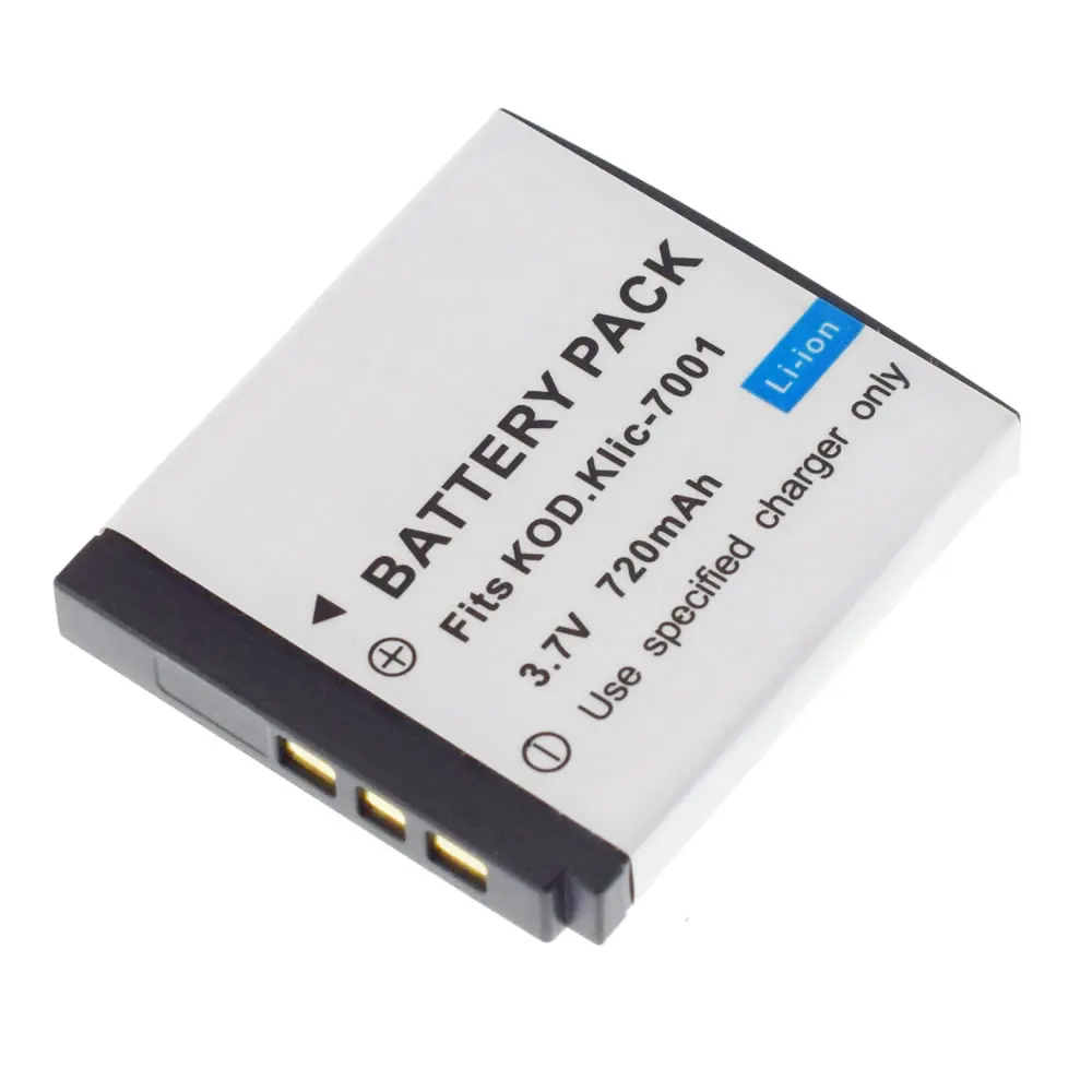 Батарея для Kodak EasyShare M853 M863 M893 является V550 V570 V610 V705 KLIC-7001 | Электроника