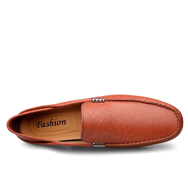 Мужские Водонепроницаемые Мокасины CLAXNEO Модные Кожаные слипоны дышащие мокасины