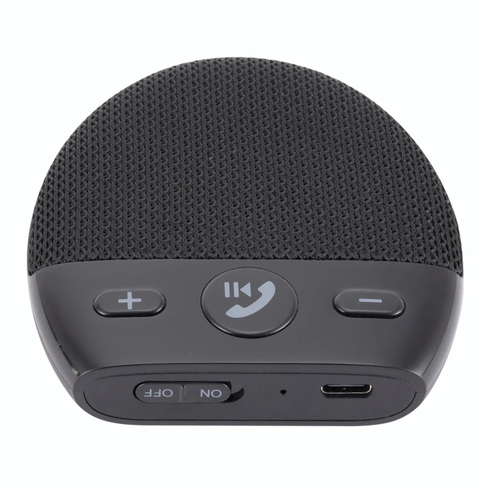 

Многоточечный комплект громкой связи для динамика SP11 Bluetooth-совместимый 5,0 + EDR в автомобильном динамике с зажимом для козырька