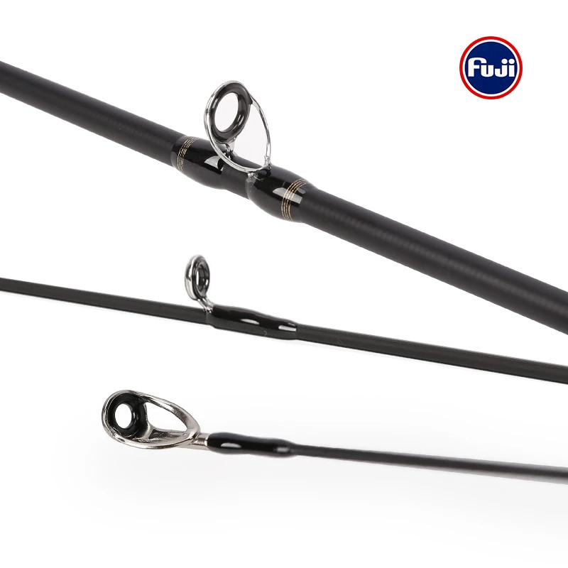 

TSURINOYA PROFLEX 1.91m Casting Rod Lightweight 2 Section L Power Casting Fishing Rod FUJI Guide Ring Reel Seat Carbon Lure Rod