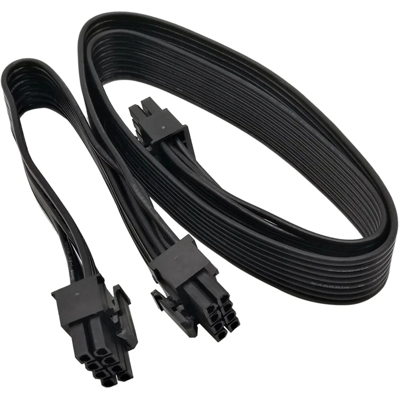 PCI Express 8-контактный двойной 6 + 2-контактный кабель питания PCIe разводной от 1 до 2 для