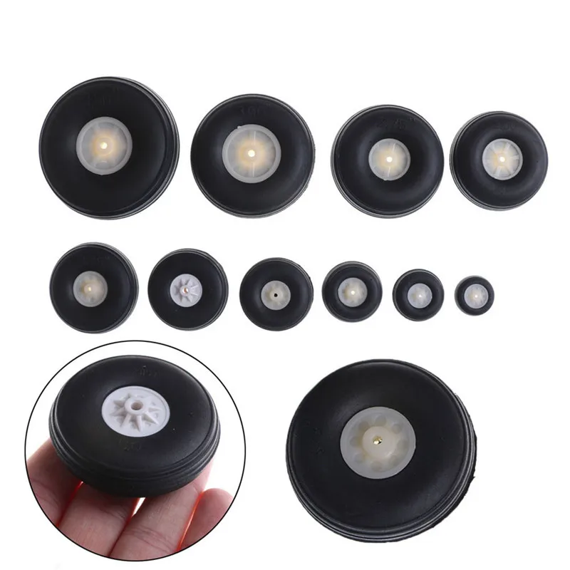 1 пара резиновых колес из поли