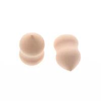 2pcs soft hydrophilic makeup sponge bb cream beauty egg wholesale puff wet dry dual use face foundation powder gourd cosmetic