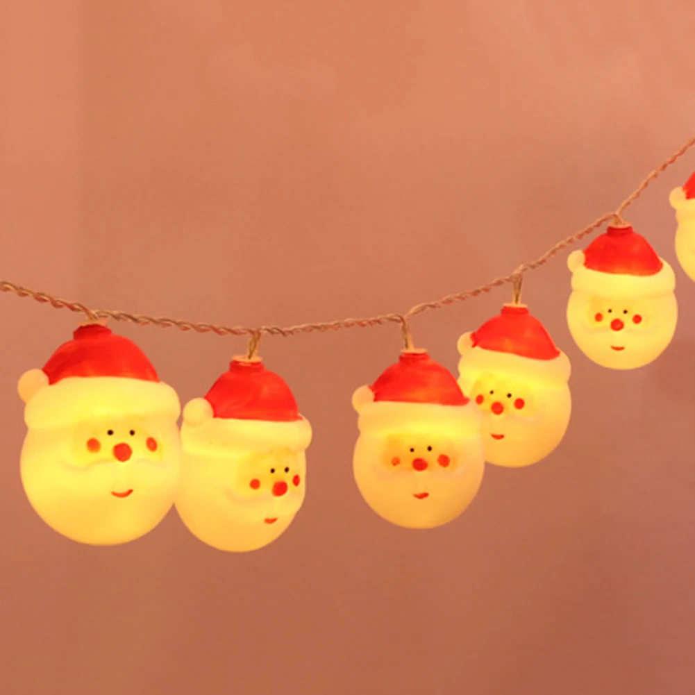 

Xmas Snowman Shape String Light Warm White Vintage Bulbs Holiday Decoration Indoor Outdoor Home Hanging Curtain Light Decoration