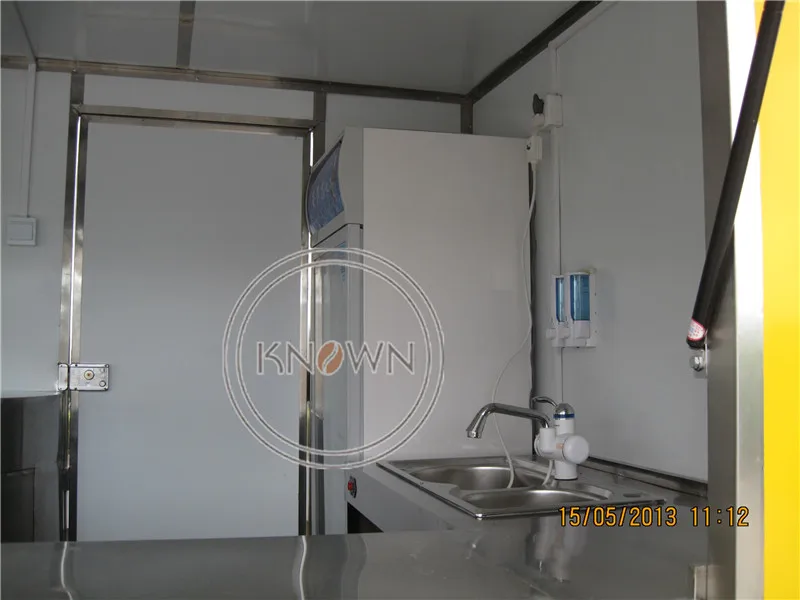 Быстрая Еда Подгонянный большой мобильный трейлер еды Мобильная тележка