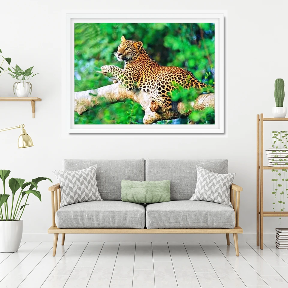 AZQSD Хо DIY картина маслом по номерам на холсте украшение животное Раскраска с