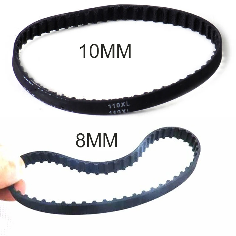 

Rubber Timing belt Black 110XL031 Engine For Sander Black Decker 429964-3