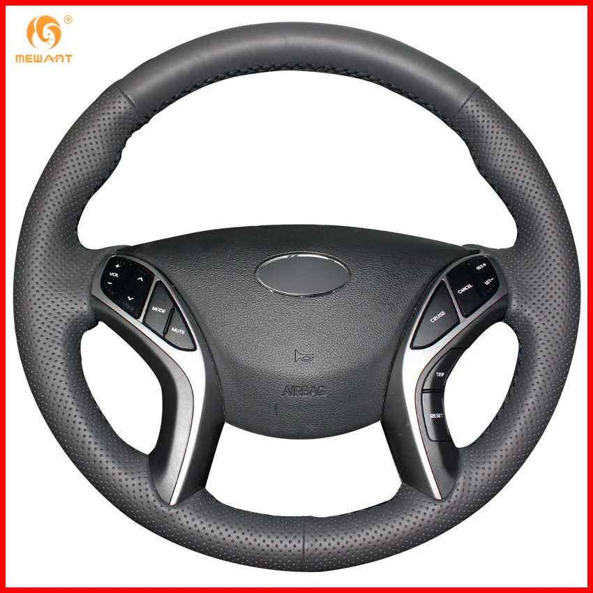 MEWANT для Hyundai Elantra 3 2011 2016 Sport Avant Micro Fiber искусственная кожа фотоаксессуары|car steering wheel