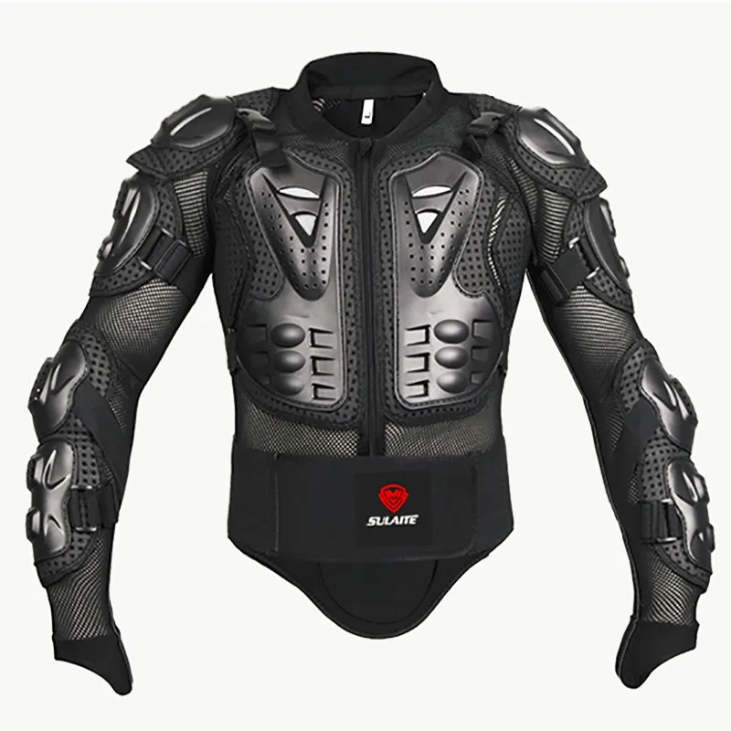 

One Set 4IN1 Motorcycle Jacket / Short Pants Kneepads / Protection Gloves /Motocross Armor Motocross Suits Clothing Moto Gloves