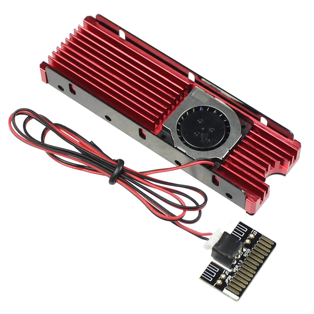 

JEYI вентилятор охлаждения для NVME NGFF M.2 радиатор 2280 ssd металлический лист теплопроводность Кремниевая пластина охлаждающий вентилятор Радиат...