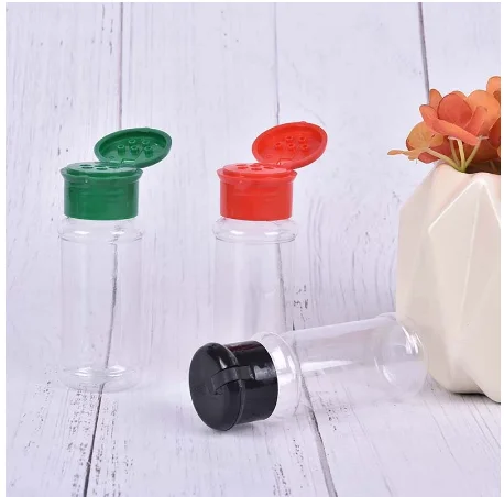 

3Pcs Condiment plastic bottle cumin powder bottle salt condiment bottle seasoning pepper PET thick packaging bottle DropShippin