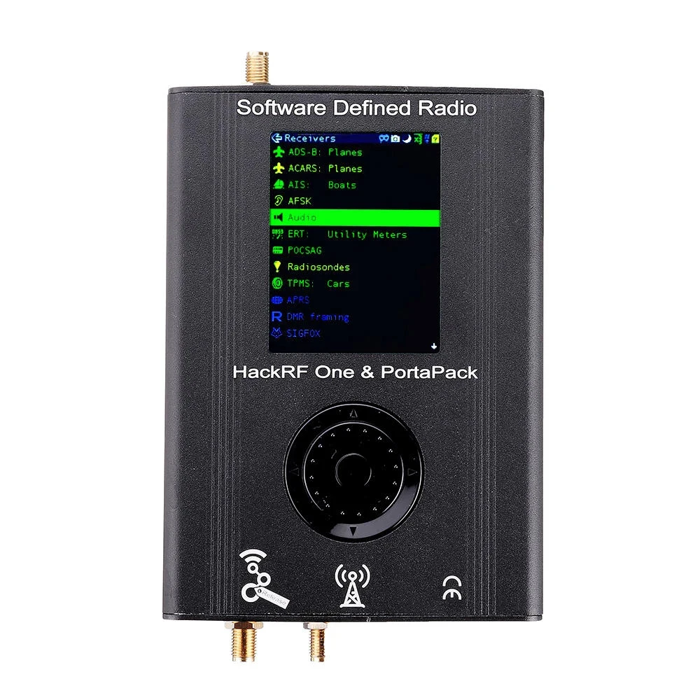 2 4 дюймовый RGB lcd новейшая версия PORTAPACK + HACKRF ONE от 1 МГц до 6 ГГц SDR программно