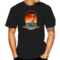 be the light lighthouse framed in rope nautical wave cameo tshirt gyms fitness tops t shirt