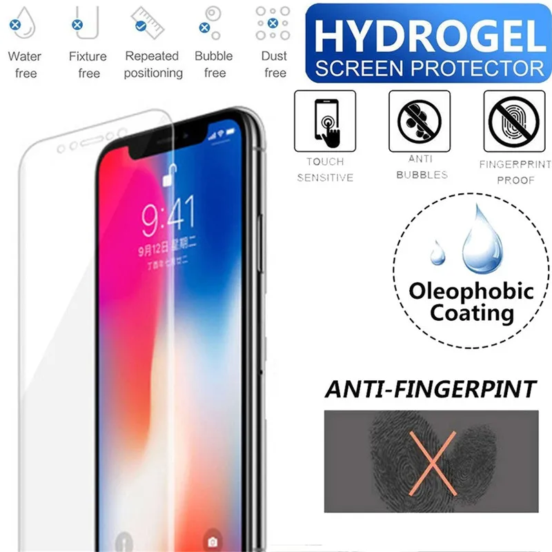 Гидрогелевый чехол HD для Apple IPhone 11 Pro Max защитная пленка экрана 6 1 дюйма 5 8