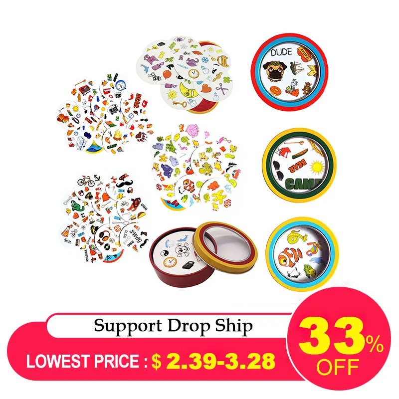 Board Games Cards Toy For Kids Children Playing Goods English Version Most Classic Cards Game