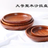 wooden plate dipping plate kimchi snacks japanese style solid wood decoration plate salad pizza fruit plate sauce dish