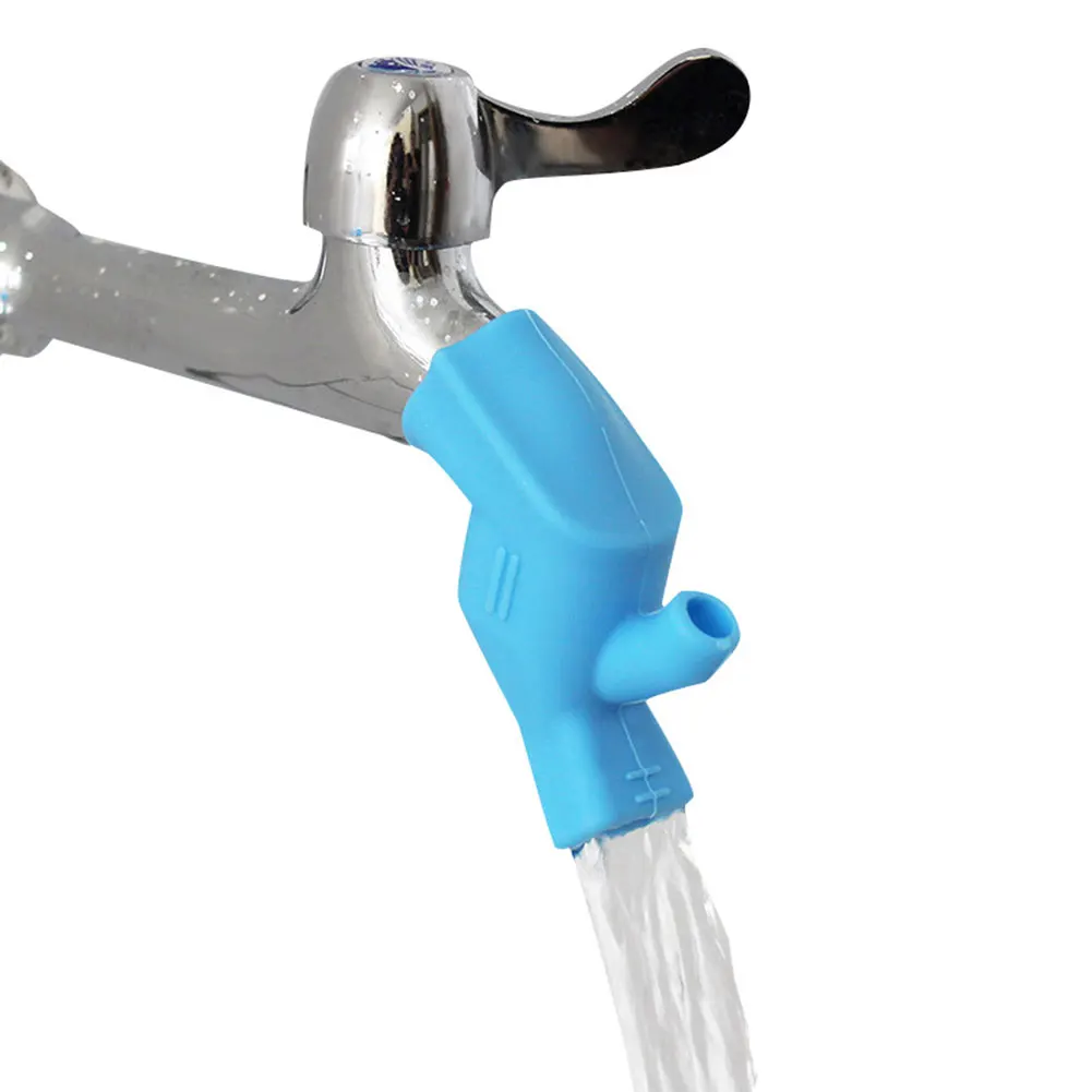 

Silicone Water Faucet Tap Sink Extender for Kids Bathroom Hand Washing TN99