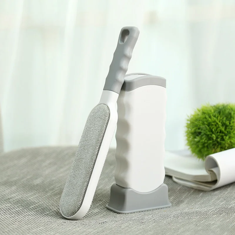 New gray Big Очиститель для шерсти домашних животных, кошек, собак, щетка для удаления шерсти собак, щетка для кошек, щетина, липкий тоус, щетка для удаления волос, щетка для кровати, ковров - Цвет: New gray Big