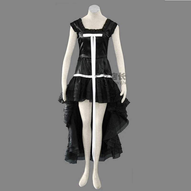 Черно-белое платье для костюмированной вечеринки аниме чобитс Фрея на заказ |