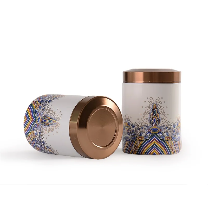 CHANSHOVA дорожная портативная китайская Ретро фарфоровая маленькая чайная канистра