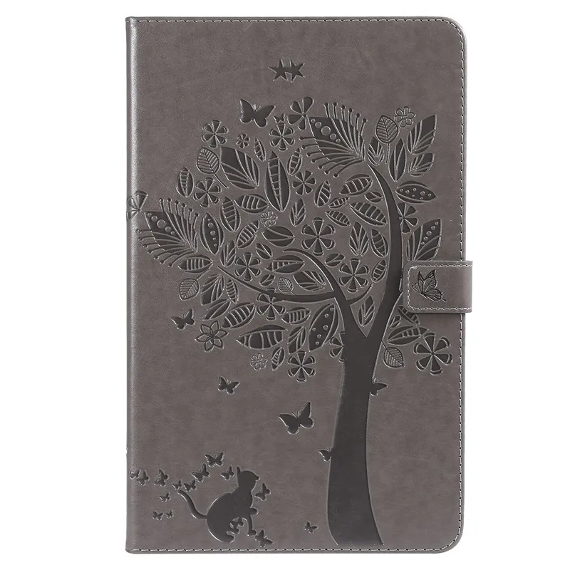 Wekays для samsung Tab A2 10,5 кожаный чехол с рисунком кота дерево для Coque samsung Galaxy Tab A 10,5 дюймов T590 T595 чехлы