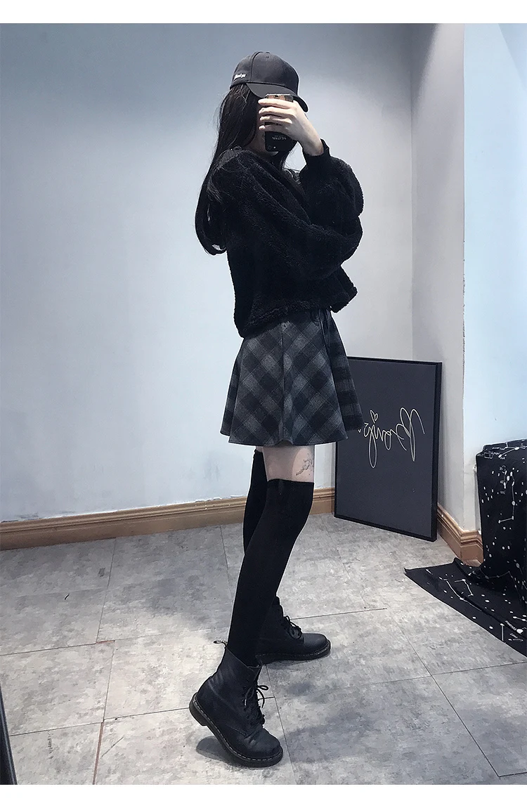 Женские пуловеры в стиле Харадзюку на весну и осень Модные свободные с длинным