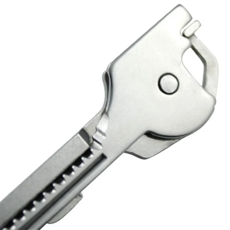 6-in-1 Mini Cutter Multi-tool Folding Stainless Steel Screwdriver Bottle Opener Outdoor Key Chain Tool | Спорт и развлечения