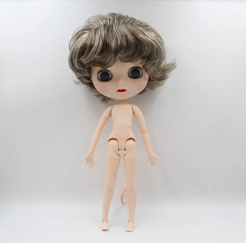 Free Shipping colorful RBL-913B DIY Blyth doll fashion hair 4 big eyes man body 1/6 BJD special price boy toy girl birthday gift | Игрушки и