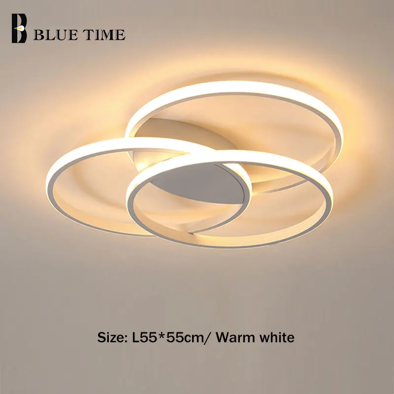 New Black White Ceiling Light For Bedroom Corridor Living room Dining Kitchen Dimmable Home Lighting Lamp Fixtures | Освещение