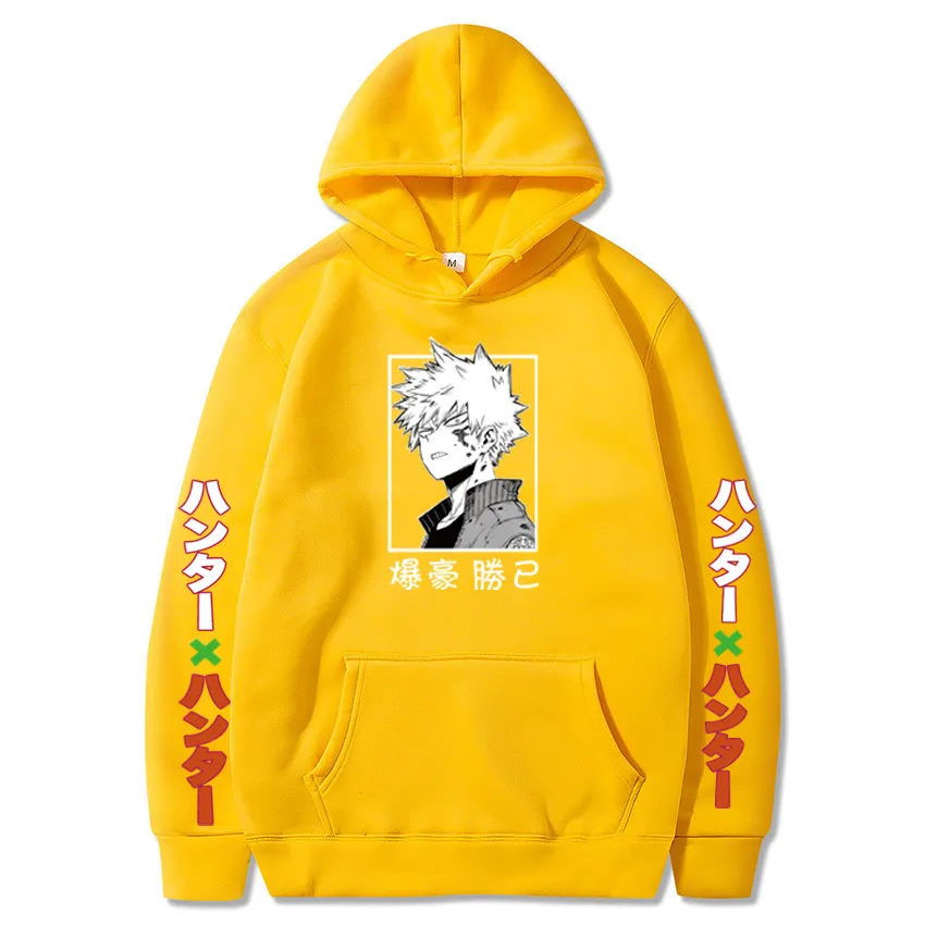 

Japanese Anime Funny Killua Eyes Killua HxH Hoodies 2021 Winter Japan Style Hunter X Hunter Sweatshirts Streetwear for Women/men