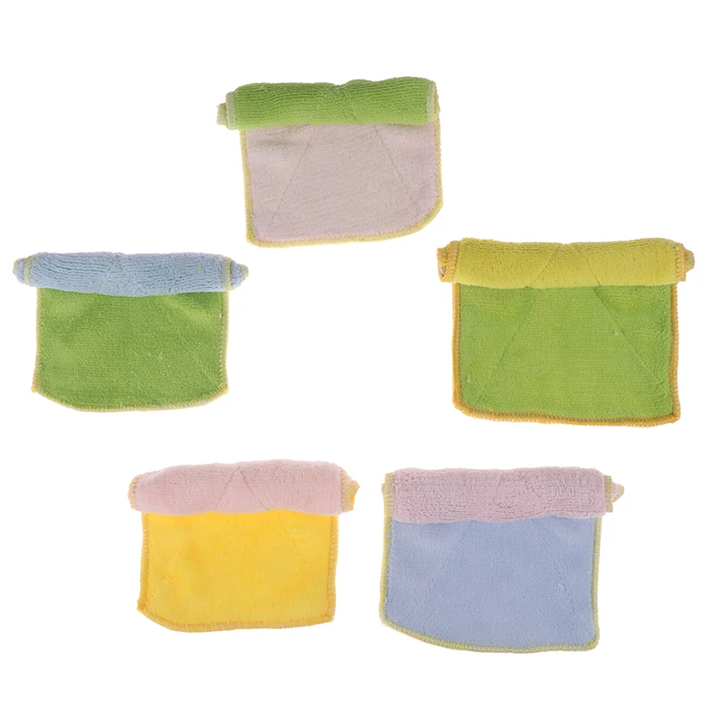 

1pc Double-sided Fiber Dish Towels Thickening Cloth Dish Nonstick Oil Absorbent Kitchen Towels