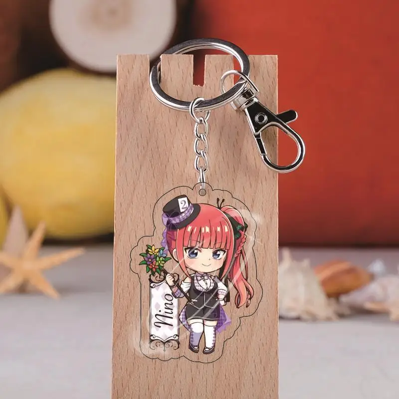 Брелок для ключей с героями аниме милая забавная мультяшная Подвесная игрушка из