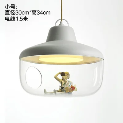 Винтажная люстра со стеклянным шариком рабочая освещение кухонные люстры