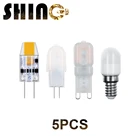 Светодиодная лампа-кукуруза, супер яркая, для спальни, 2021, 2835 в, G4, G9, E14, 12 В, 220 В