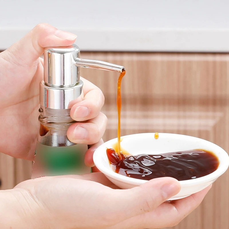 

Oyster Sauce Bottle Pressure Mouth Household Fuel Consumption for Squeezing Machine Press Mouth Pump Head Kitchen Squeeze