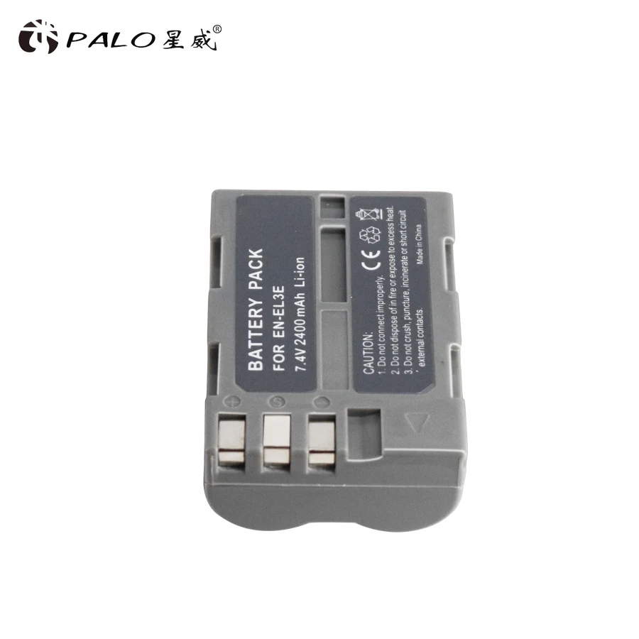 Высокое качество EN-EL3e EL3e 7,4 V 2400 мА/ч, Камера батареи для Nikon ENEL3E RU EL3E D30 D50 D70 D90 D70S D300