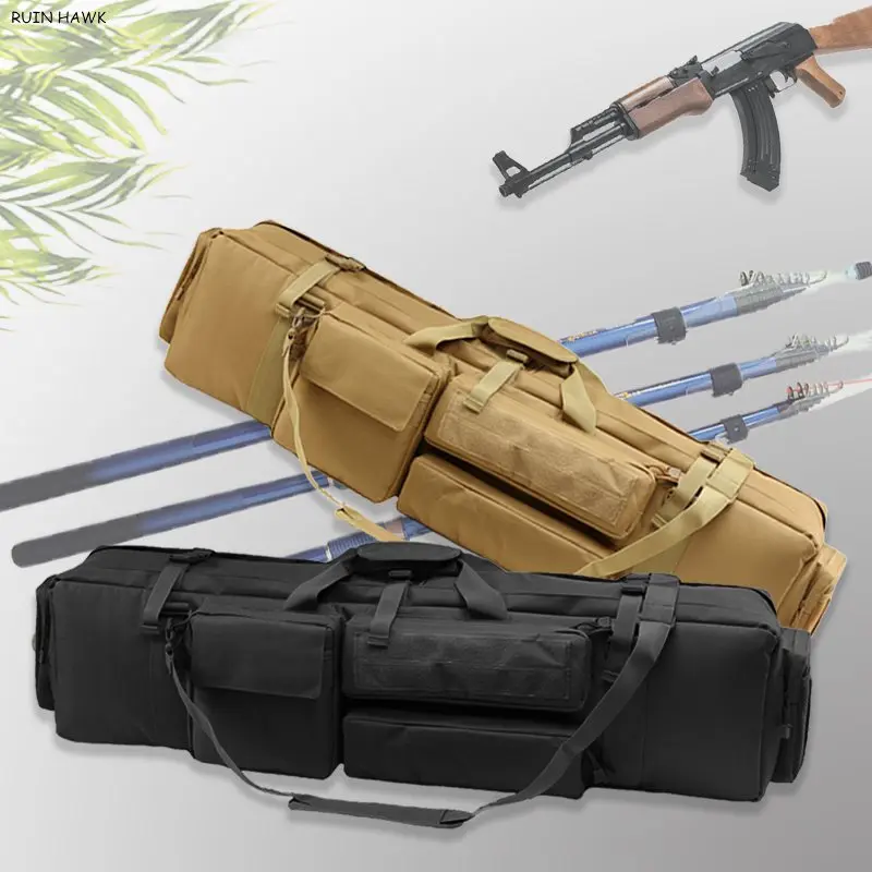 Нейлоновая тактическая сумка для охоты большая Защитная винтовки M249