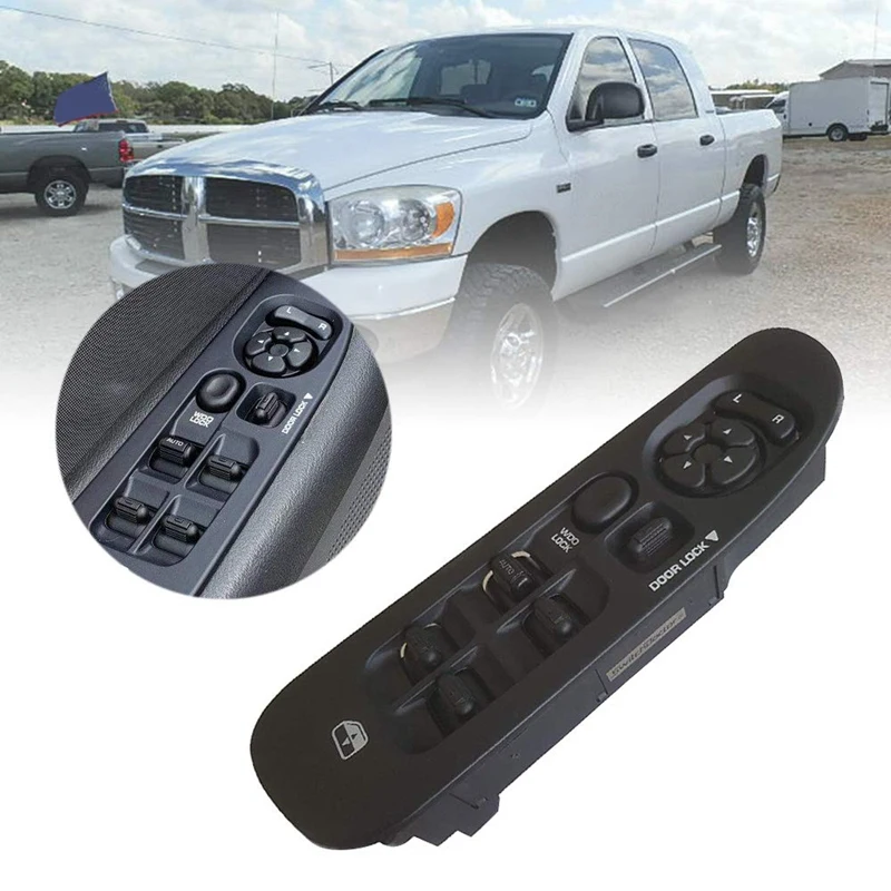 Главный выключатель питания и Безель 56049805AB для 2002-2009 Dodge Ram 1500 2500 3500 2001-2004 Dakota 2001-2003