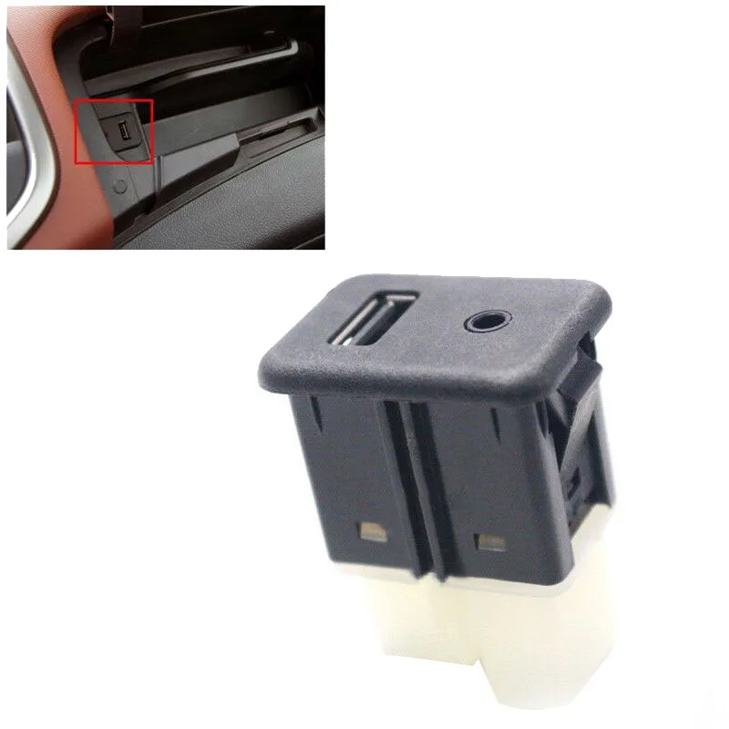 

25832462 20870101 Car Center Console AUX / USB Jack o Port Interface Socket for Buick Cadillac Chevrolet GMC