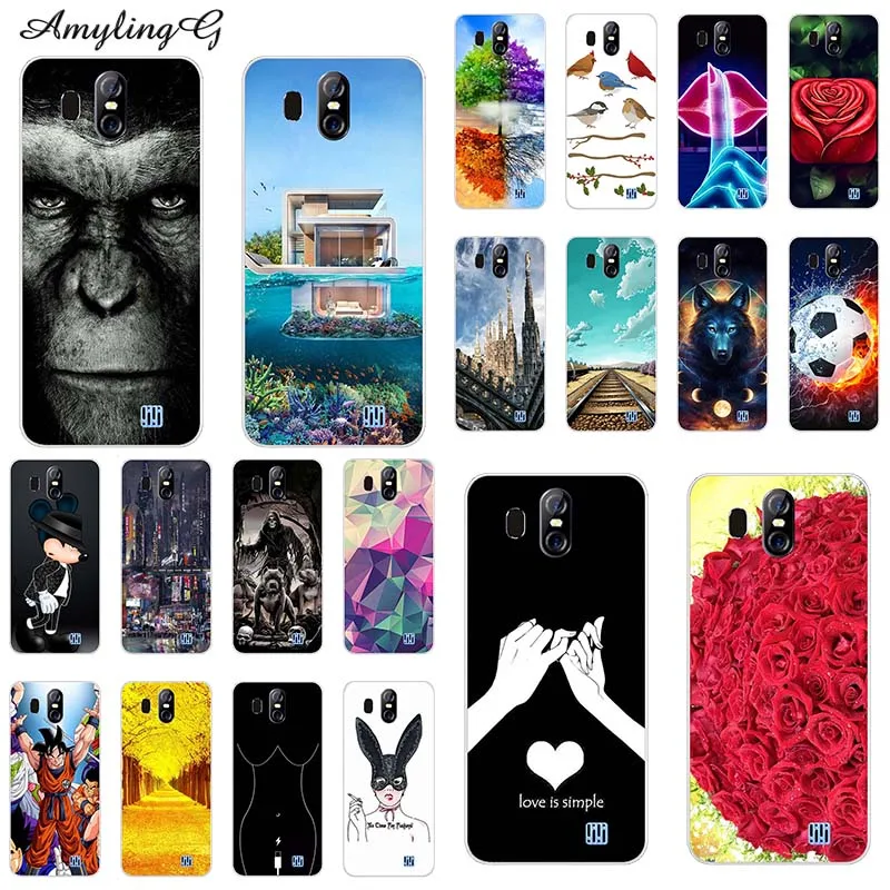 Модный чехол для телефона HomTom S16 5 дюйма с рисунком краски S 16 чехлы резиновый фото