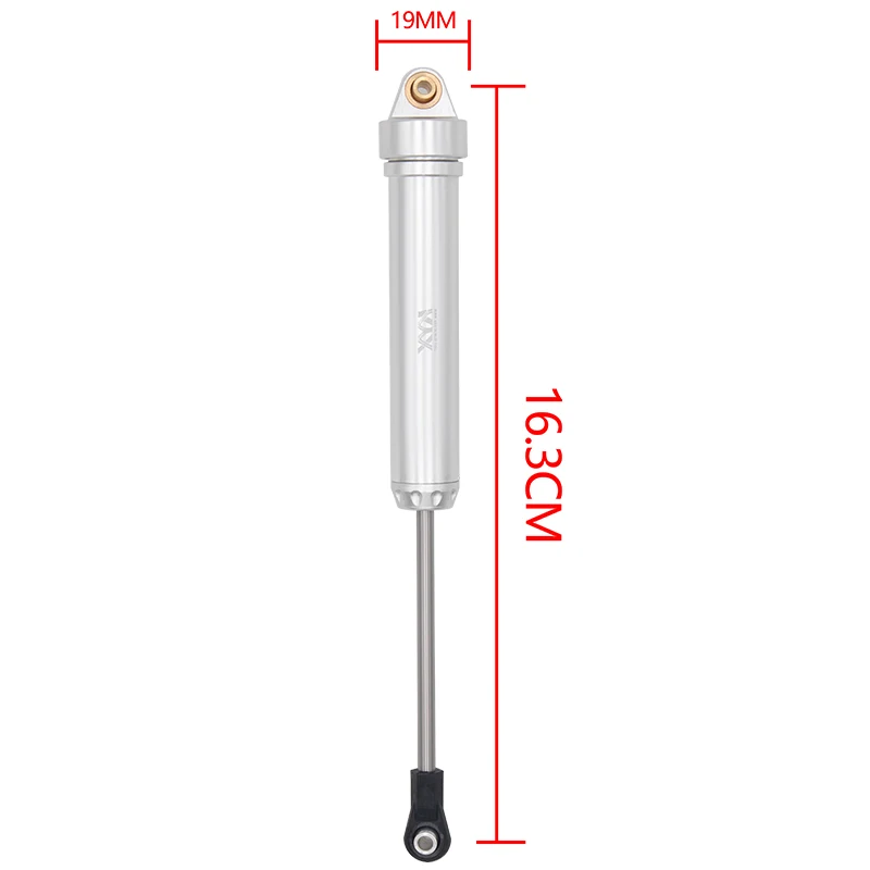 Modelo de coche DIY, amortiguador de presi&oacute;n de aceite L162mm, para cami&oacute;n 1/7 UDR-2