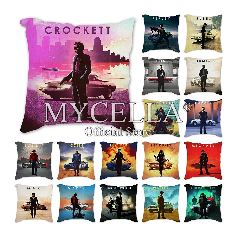 Ведущий человек оригинальный автомобиль плакат наволочки 18 дюймов диван стулья