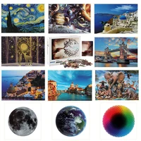 new 1000 puzzles pieces assembling picture space travel landscape puzzles toys for adults kids children s games christmas gifts