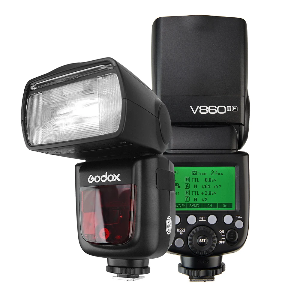 Godox VING V860IIF TTL Li-Ion Camera Flash Master & Slave Speedite 2 4G Беспроводная система X 1/8000s HSS GN60 для