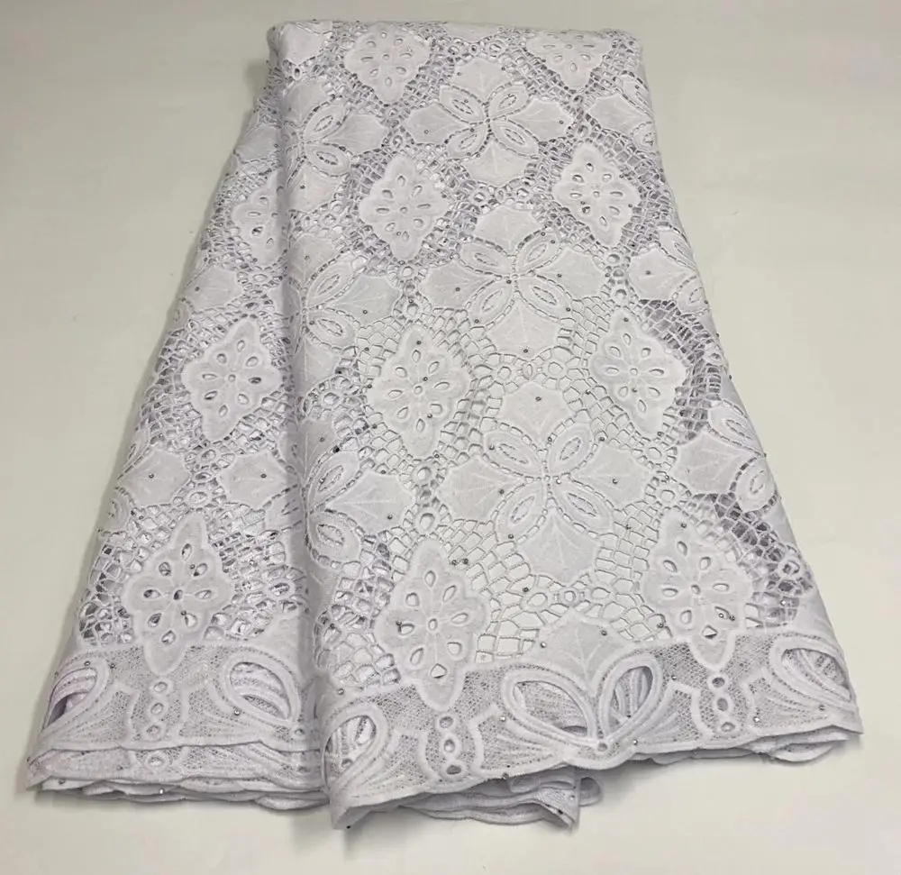 

African Cord Lace Fabric 2020 High Quality Lace Guipure Cord Water Soluble Lace Nigerian Lace Fabrics For Wedding