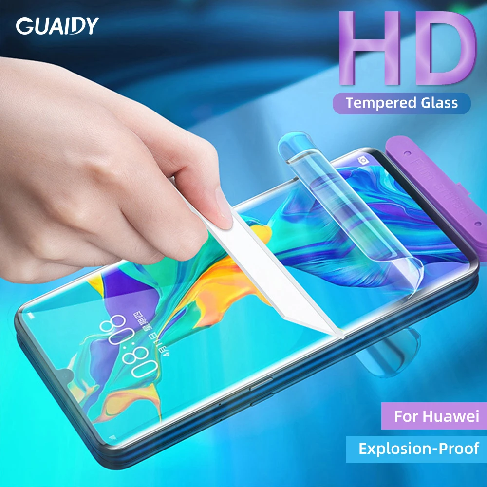 Защитная пленка для Huawei P30 Pro Honor V20 Nova 5 6 8 Plus Mate30 V30|Защитные стёкла и плёнки