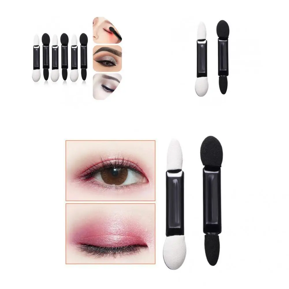 

100Pcs/Pack Eye Shadow Brush Easy to Use Wide Application Compact Eyeshadow Stick Applicator for Proms