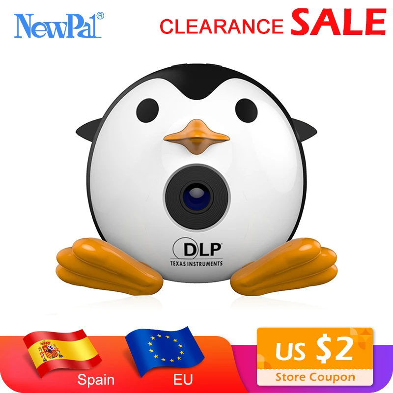 Мини проектор Ручной светодиодный DLP портативный с поддержкой Ezcast IOS/Android/Windows