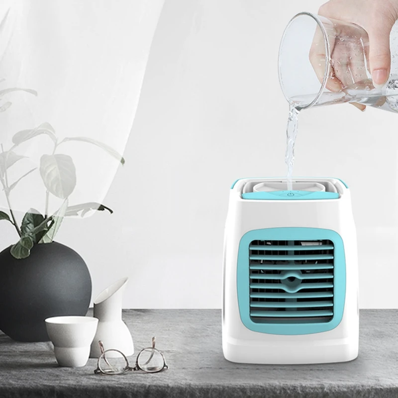 

Mini Portable Cooling Fan USB Spray Fan Air Personal Space Cooler Air Cooling Fan for Office Room