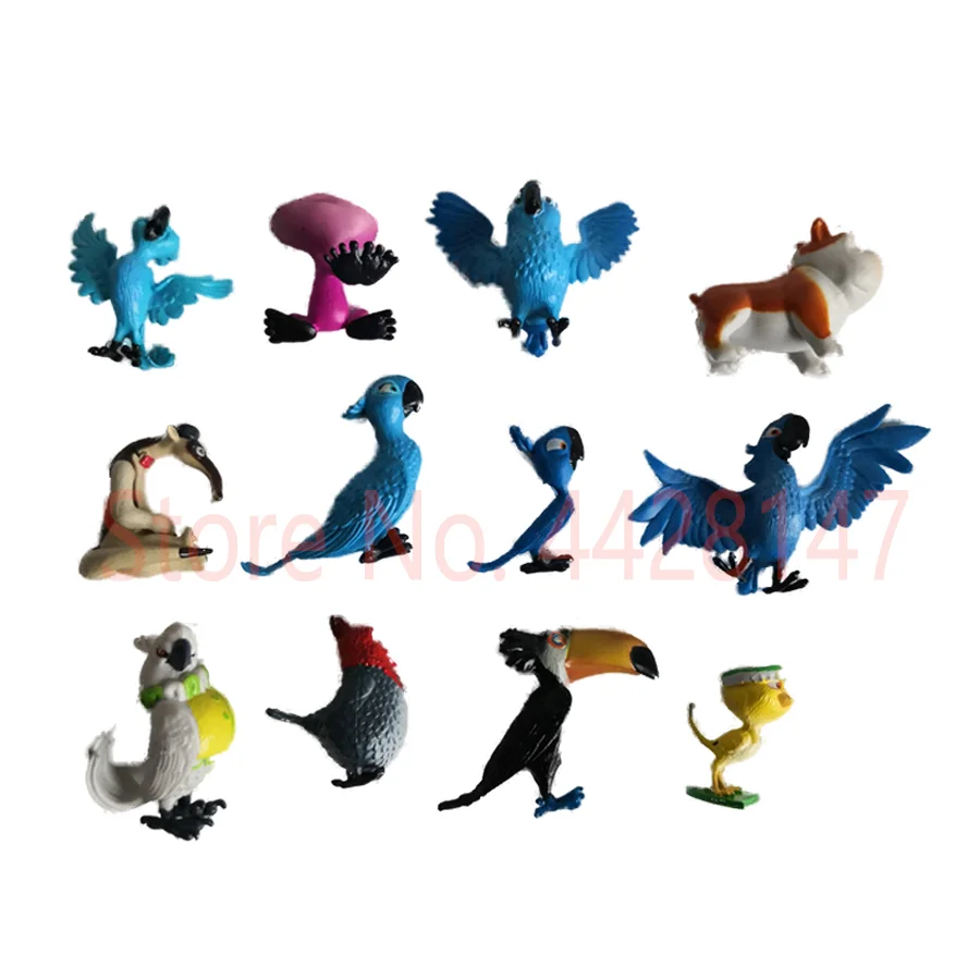 Оригинальный &quotПриключения Рио&quot со стразами в виде попугаев из Мопсов